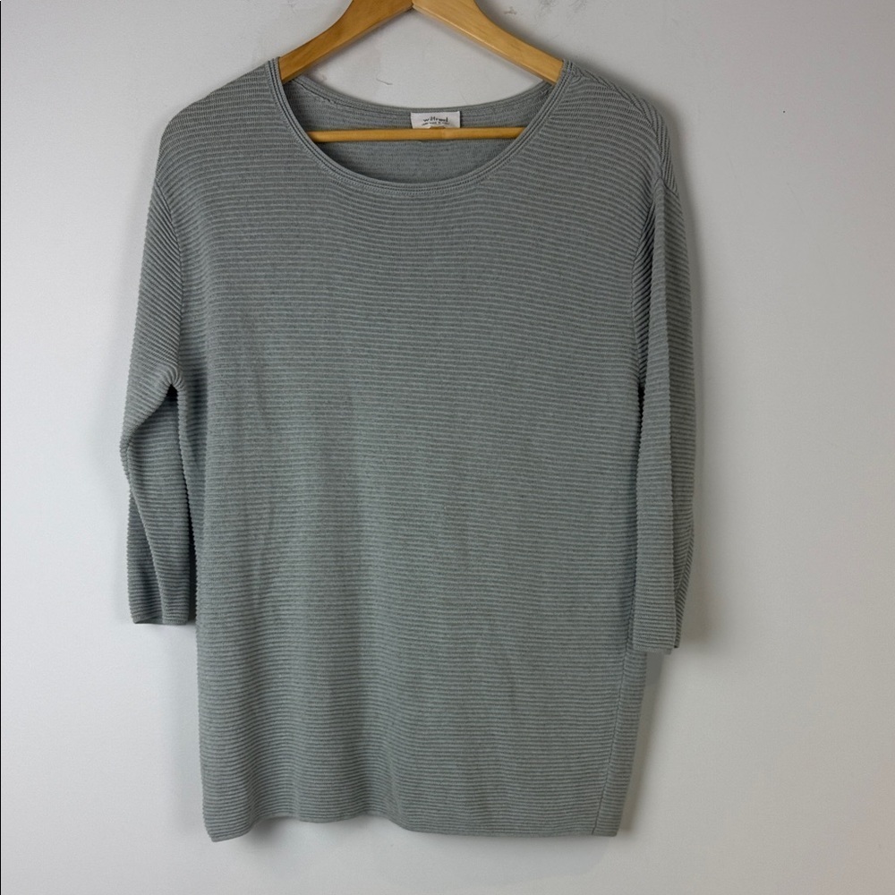 Wilfred Long Sleeve Top pale blue size small